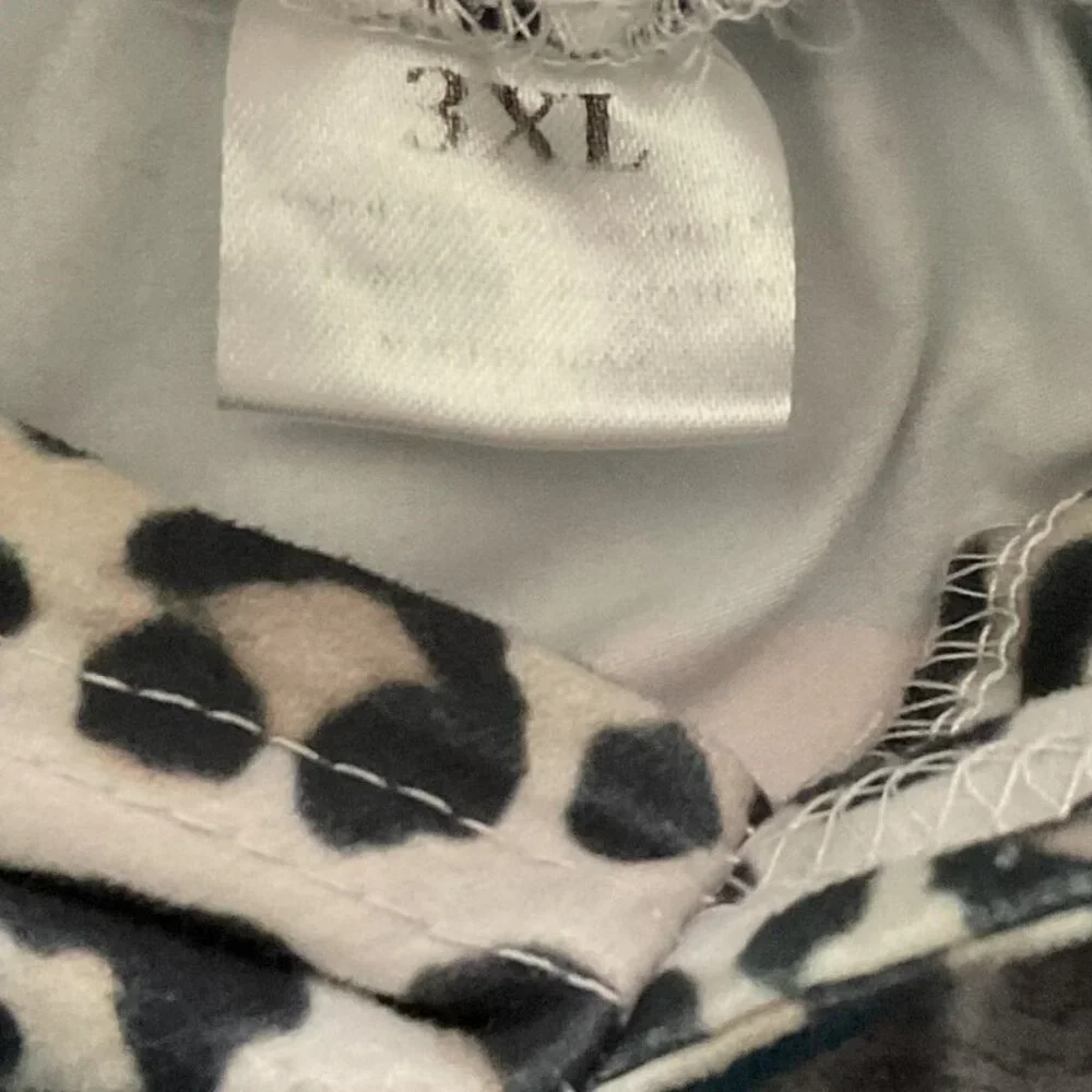 LEOPARD STRIPED LIGHTWEIGHT SOFT HOODIE